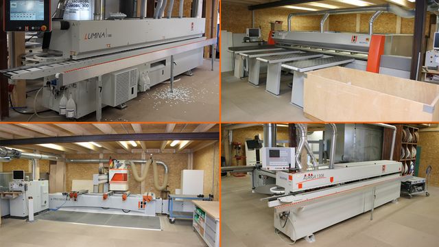 Referenzkunde Kobe aus Reutlingen für Kantenanleimmaschinen, CNC Bearbeitungszentrum, Druckbalkensäge Die Schreinerei Kobe aus Reutlingen hat verschiedene HOLZHER Maschinen im Einsatz