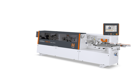 Kantenanleimmaschine HOLZHER AURIGA 1308XL Höchster Automatisierungsgrad mir drei Finishaggregaten