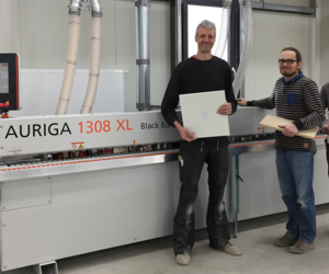 Referenzkunde Marten mit der Kantenanleimmaschine AURIGA 1308XL