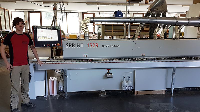 Optik wie aus einem Guss - mit der HOLZ-HER SPRINT
