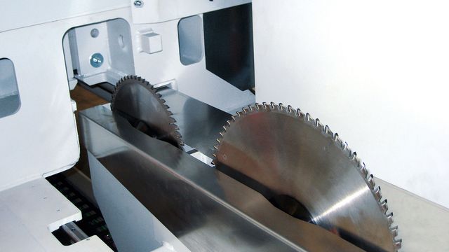 Zum Patent angemeldete Sägeaggregat Zum Patent angemeldete Sägeaggregat