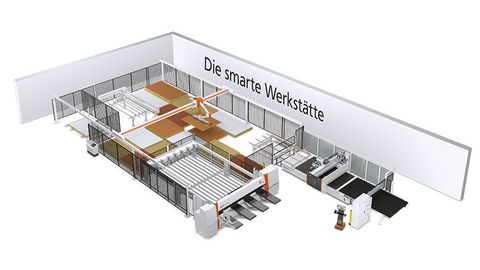 Der HOLZ-HER STORE-MASTER 5110 Intelligentes Plattenhandling mit dem HOLZ-HER STORE-MASTER 5110