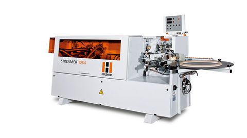 Kantenanleimmaschinen STREAMER 1054 - der kompakte Kantenanleimer für den Einstieg in die professionelle Kantenbearbeitung Kantenanleimmaschine STREAMER 1054: Kantenanleimen für Holz und Platten in der Kompaktklasse