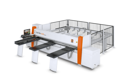 HOLZ-HER Plattenaufteilsäge/Druckbalkensäge TECTRA 6120 dynamic Die Plattensäge TECTRA dynamic überzeugt durch Schnittpräzision und umfangreiche Basisausstattung