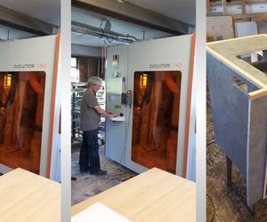 Unser Referenzkune Schifer mit einem vertikalem Bearbeitungszentrum EVOLUTION 7405 von HOLZ-HER
